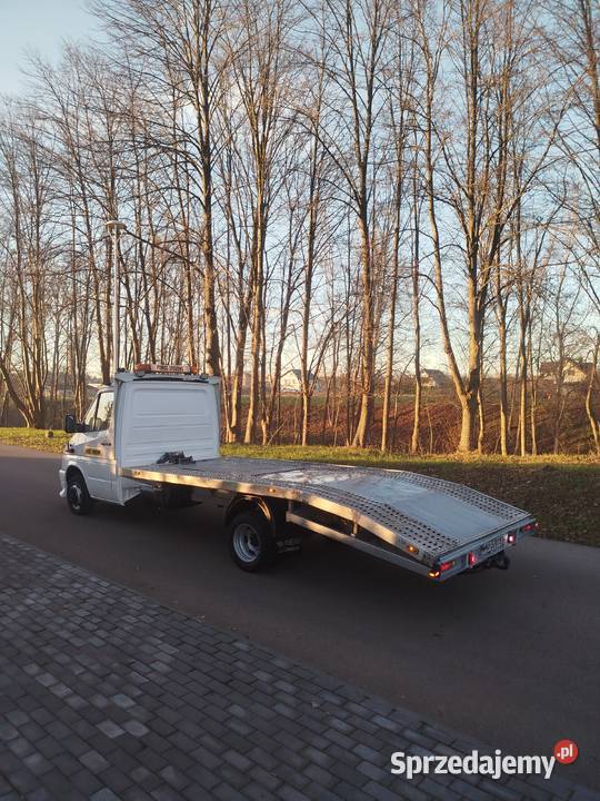 Pomoc Drogowa Mercedes Sprinter 413 Laweta 2003r Maków Mazowiecki