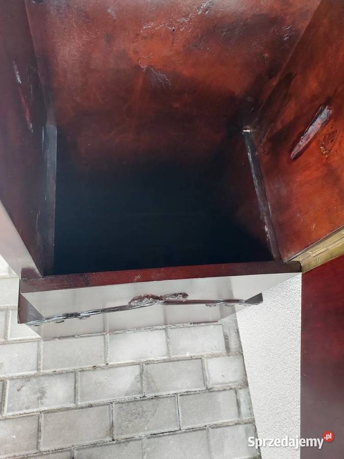 Stara szafka słupek barek postument secesja E246 Meble pomorskie