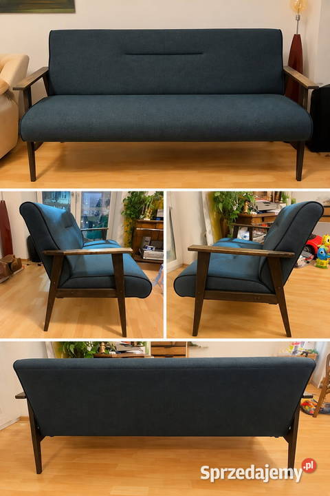Sofa dwuosobowa w stylu skandynawskim Łódź