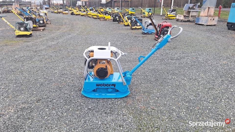 Zagęszczarka płyta WEBER CR 3 R CR3 485 wacker pełny VAT Trzebnica sprzedam