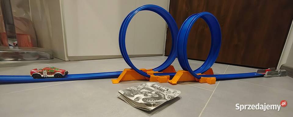 Hot Wheels tor samochodowy wyrzutnia Toruń