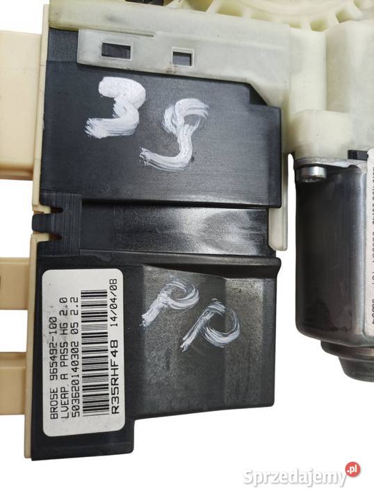 MECHANIZM SZYBY PRAWY PRZÓD 9681577380 Citroen osobowe