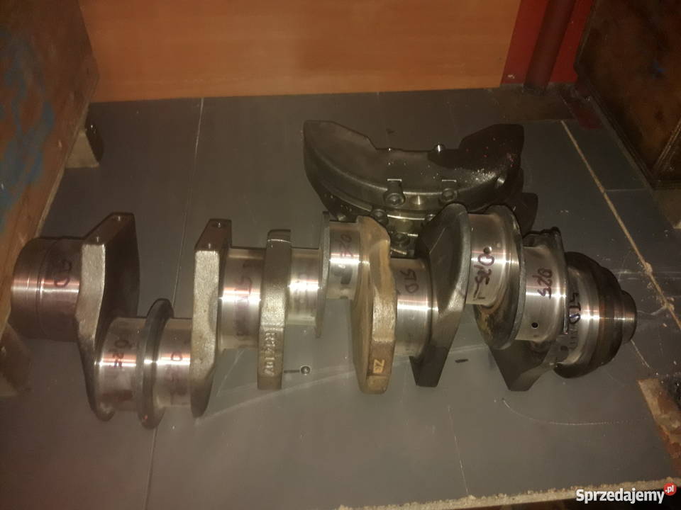 WAŁ KORBOWY MERCEDES SETRA ACTROS V6 OM501LA Silniki i osprzęt Częstochowa