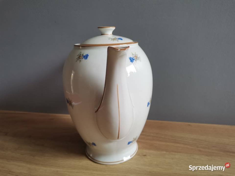 Stary duży dzbanek porcelana Giesche Katowice