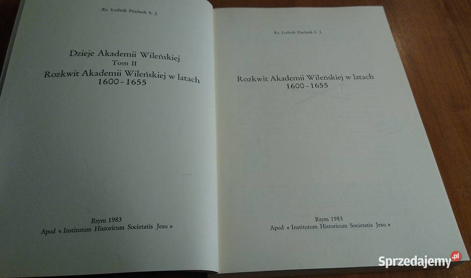 Rozkwit Akademii Wileńskiej w latach 16001655 Gdańsk