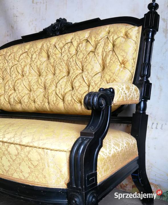 Śliczna pałacowa sofa szwedzka oryginał Antyki, Sztuka, Kolekcje Wałbrzych