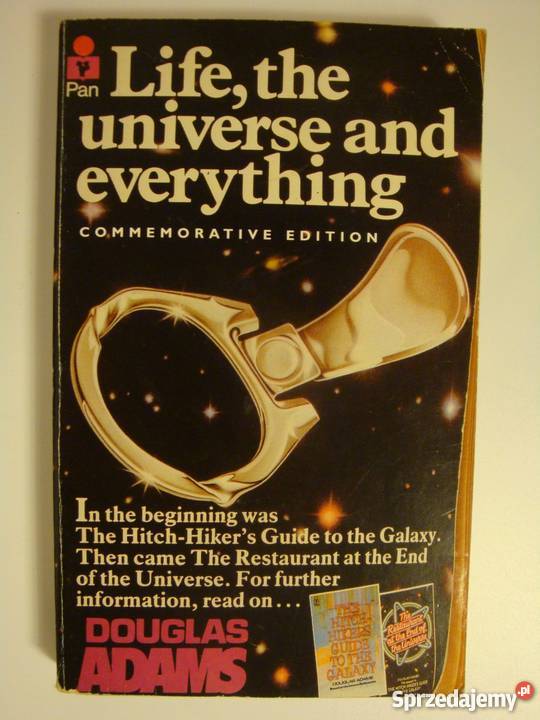 LIFE THE UNIVERSE AND EVERYTHING DOUGLAS ADAMS Elbląg