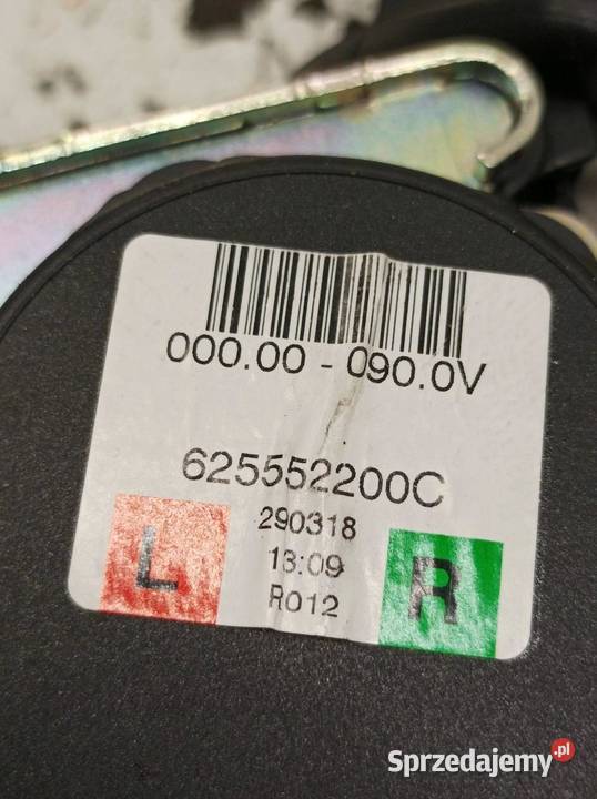 PAS BEZPIECZEŃSTWA PRAWY LEWY TYŁ ŚRODEK ZAPINKA świętokrzyskie