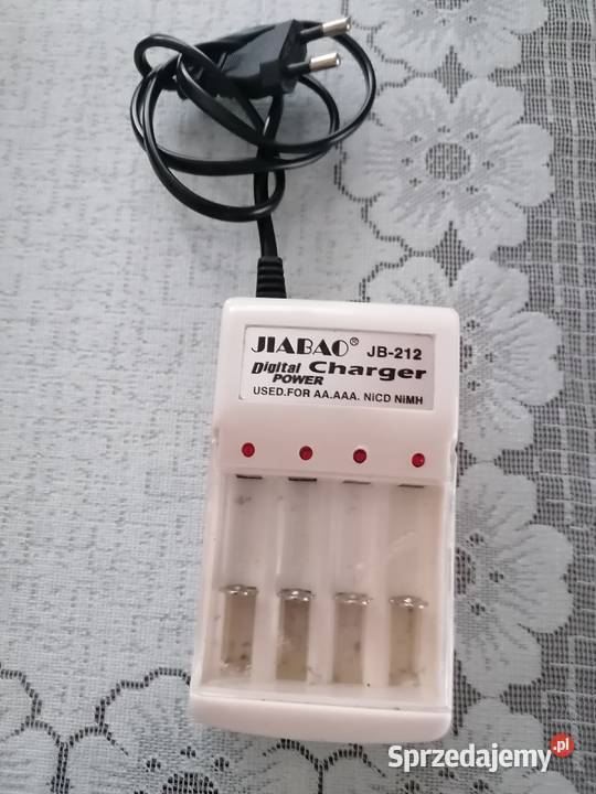 Ładowarka baterii paluszków akumulatorków 4 AA łódzkie Łódź