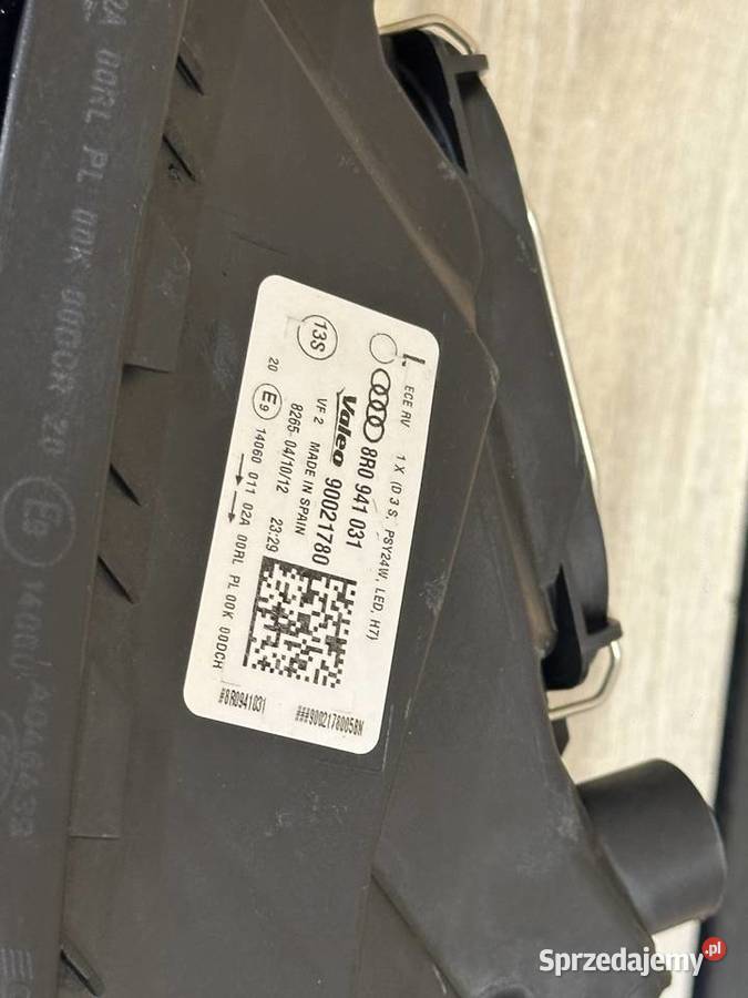 Lampa skrętna lewy przód Audi Q5 8R Ładna osobowe