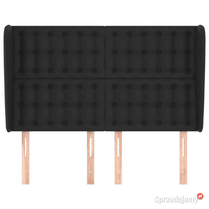 Zagłówek uszak czarny 147x23x118128 sztuczna Warszawa sprzedam