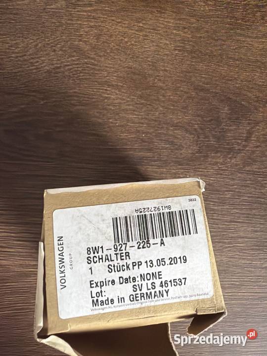 przycisk elektromechanicznego hamulca Motoryzacja Międzychód sprzedam