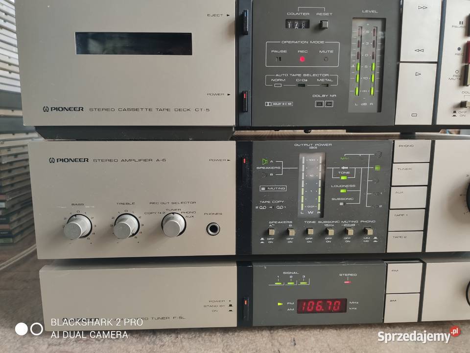 duża wieża Pioneer Vintage Grabowo sprzedam