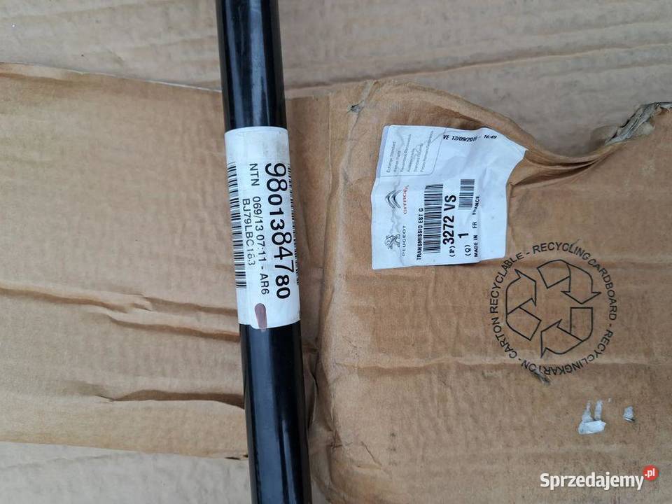 Półoś lewa CitroEn C3 II 11 14 3272VS 9801384780