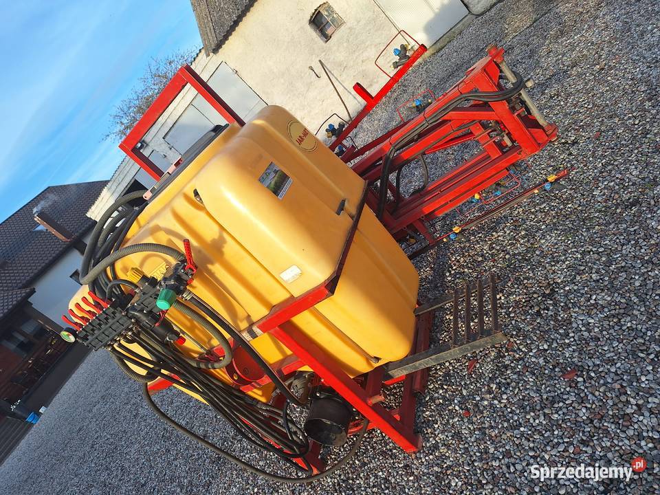 Opryskiwacz 800l 18m pompa włoska lance Konin