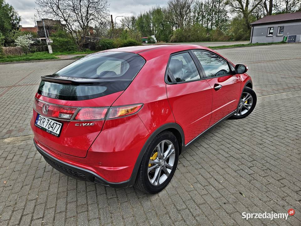 Honda Civic VIII ufo benzyna klima 5 drzwi 1 isofix Koźmin Wielkopolski sprzedam