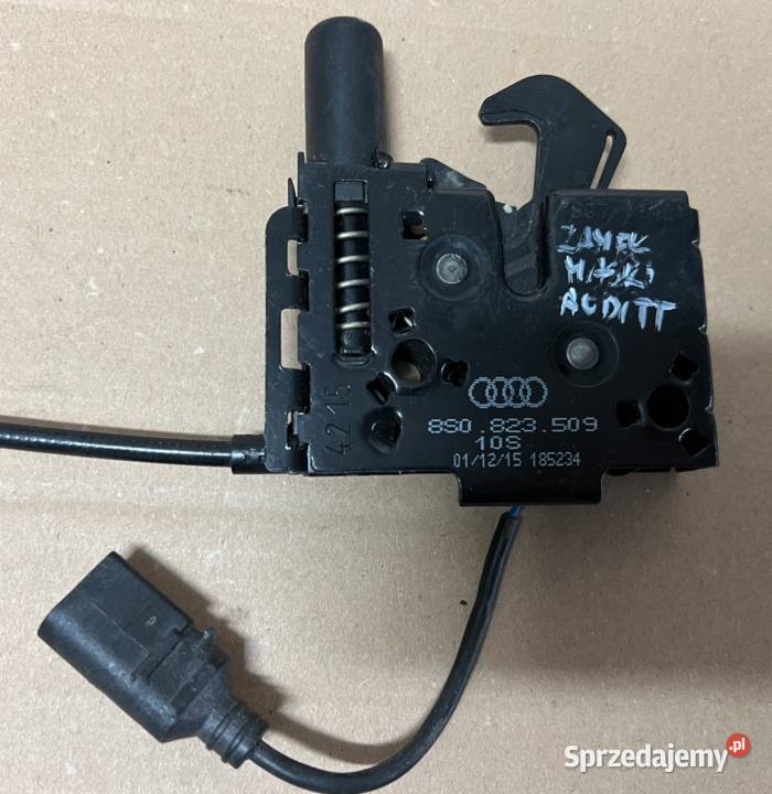 AUDI TT ZAMEK MASKI RYGIEL 8S0823509 100 SPRAWNY dolnośląskie Kłodzko