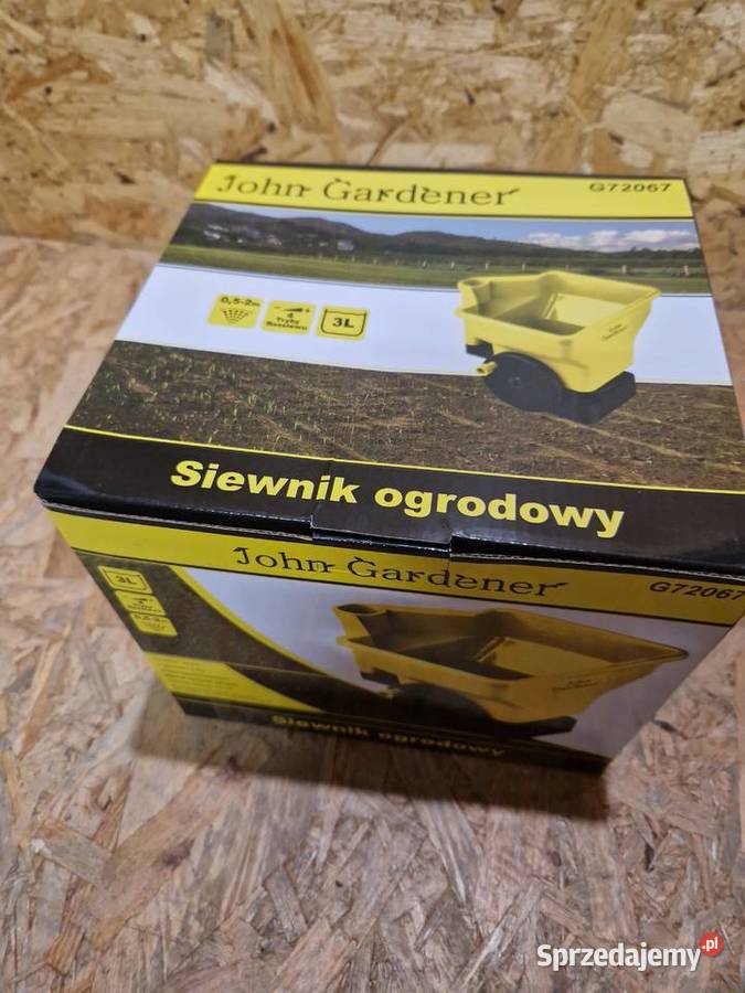 Siewnik ręczne John Gardener JG 3 l 200 Siewniki Głogowa sprzedam