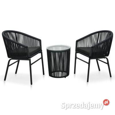vidaXL 3częściowy zestaw mebli bistro poduszki Warszawa