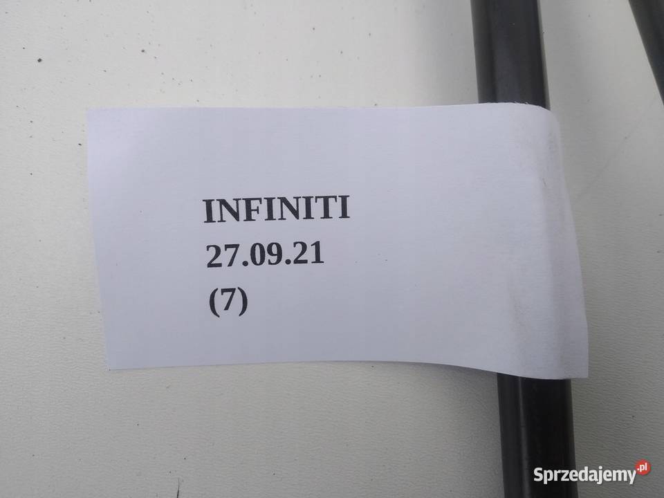 PRZEWODY WSPOMAGANIA INFINITI QX70 FX37 37 Zawieszenie i układ kierowniczy Nowy Tomyśl sprzedam