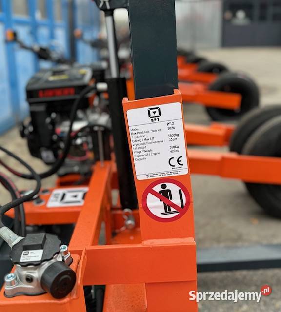 Wózek widłowy paletowy paleciak GPT PT2 terenowy Stare Babice