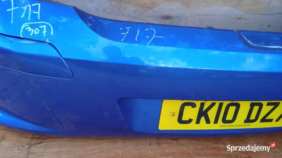 PEUGEOT 308 T7 HB ZDERZAK TYŁ KGS wielkopolskie Zbierkowo
