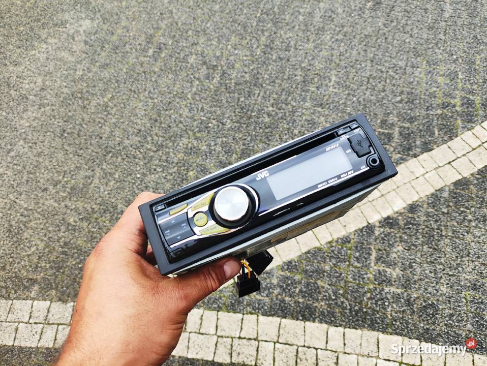 Radio samochodowe 1DIN JVC KDR412 CDMP3AUXUSB