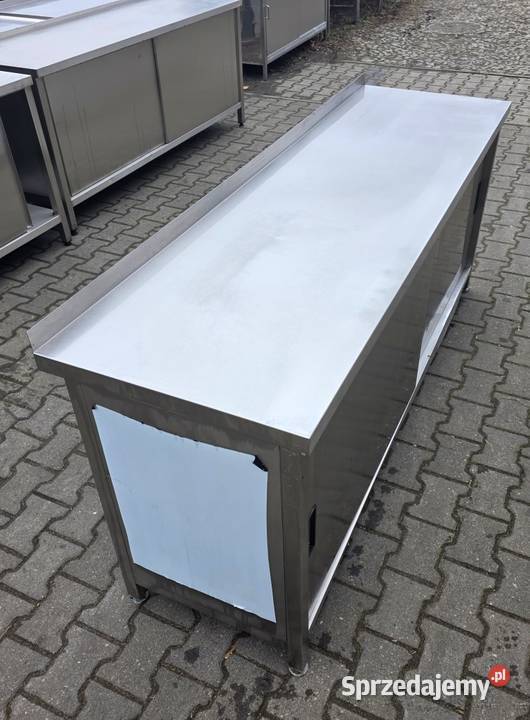 Stół Gastro z Szafką Drzwi Suwane 2006085 M1305 Nowe Skalmierzyce