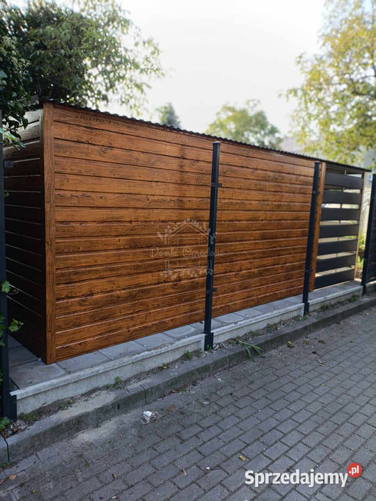 Schowek domek ogrodowy 35x3m wiata 2m okno Otwock