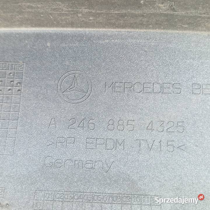 MERCEDES BKLASA W246 LIFT ZDERZAK PRZÓD Bieleń sprzedam