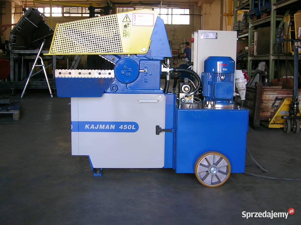 Nożyce do cięcia złomu Kajman 450 L do metali Oświęcim