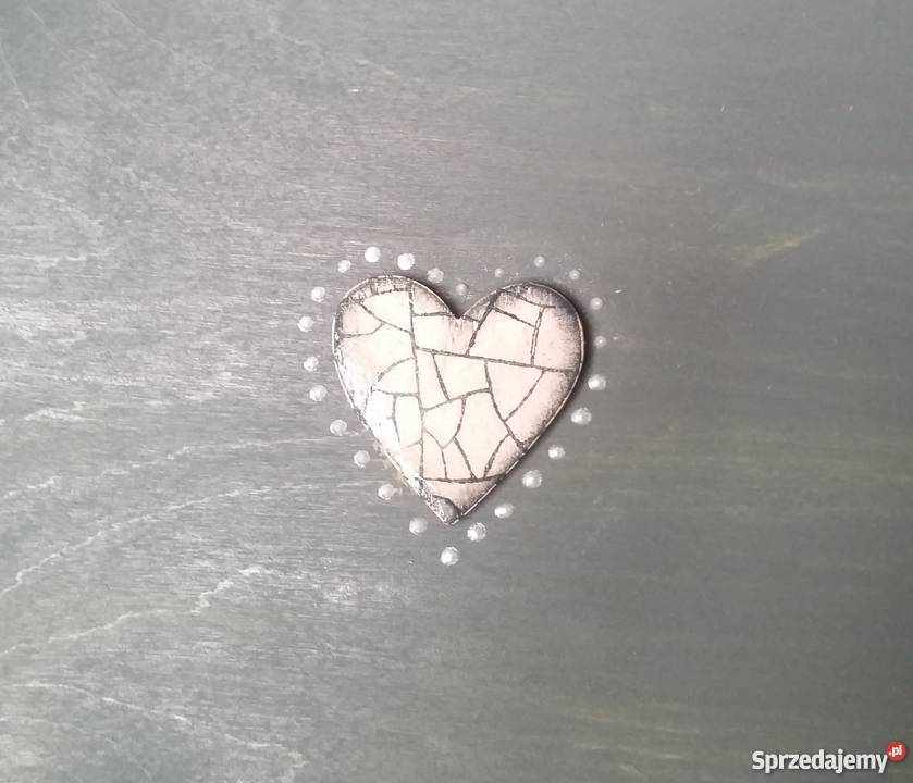 Skrzynka z wieczkiem pudełko decoupage na Legnica