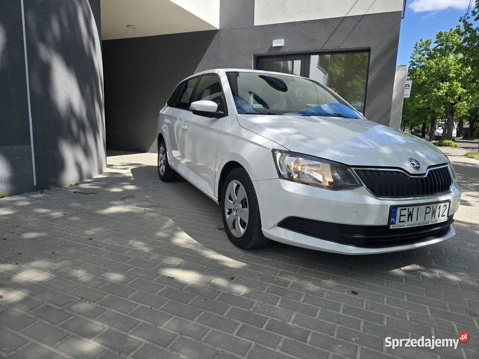 Skoda Fabia ACTIVE 14 tdi 105 2015 manualna łódzkie Chechło Pierwsze sprzedam