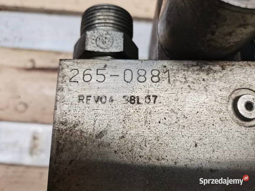 Rozdzielacz hydrauliczny łap CAT 560 Rexroth Wilkowo