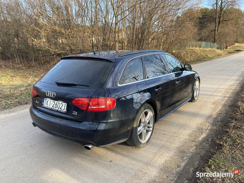 Audi a4b8 20d CAHA quattro świętokrzyskie Rykoszyn
