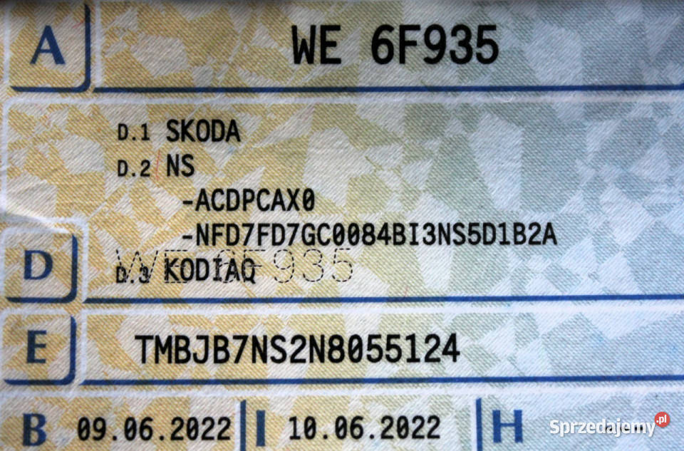 koda Kodiaq Style SalonPL FV23 DSG HAK LED ACC Sokołów