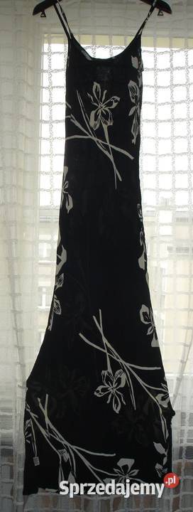 Nowa letnia długa sukienka na ramiączkach S Bochnia