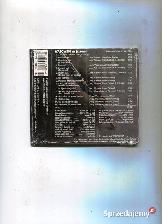 Wassowski na jazzowo Płyta CD sprzedam