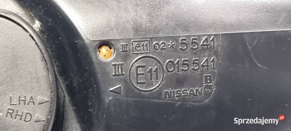 LUSTERKO PRAWE NISSAN ALMERA E11015541 Lipno