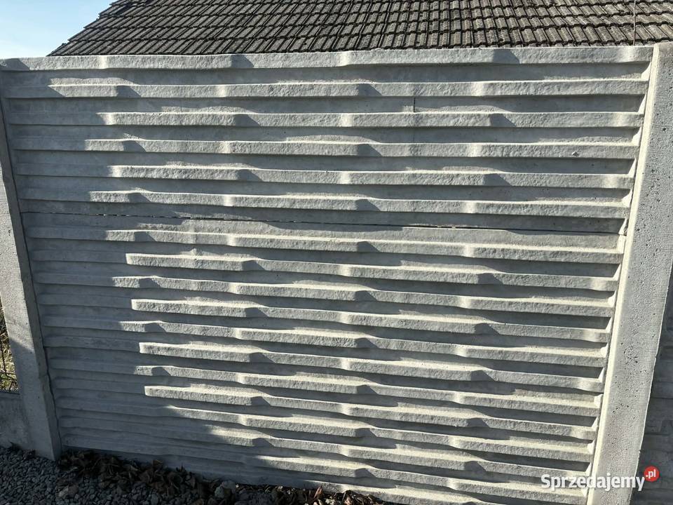Sprzedam ogrodzenia betonowe sprzedam