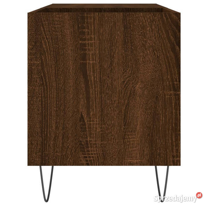 Szafka na płyty brązowy dąb 85x38x48 WM831707 mazowieckie Warszawa