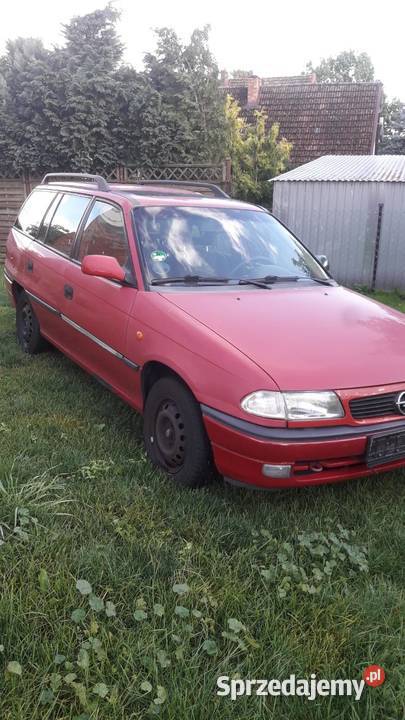 Opel Astra F 16 8V benzyna Rok produkcji 1998 Borzytuchom