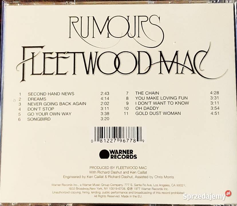 Sprzedam Rewelacyjny Album CD Kultowego Zespołu CD Katowice