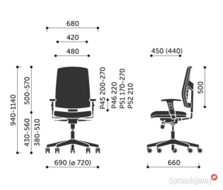 Fotel obrotowy Profim Raya 21SL