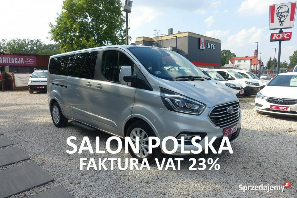 Ford Transit Custom Fv Vat 23 Automat 8 osób wielofunkcyjna kierownica Warszawa