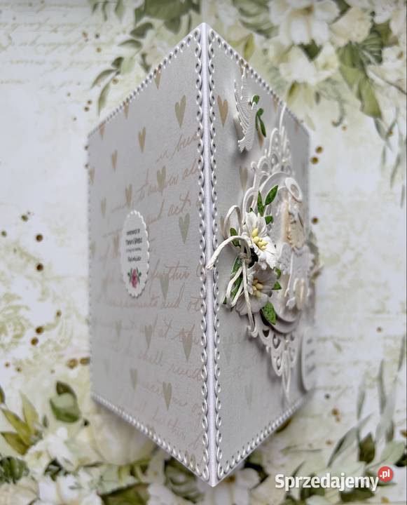 Personalizowana Kartka na Chrzest ręcznie Mielec