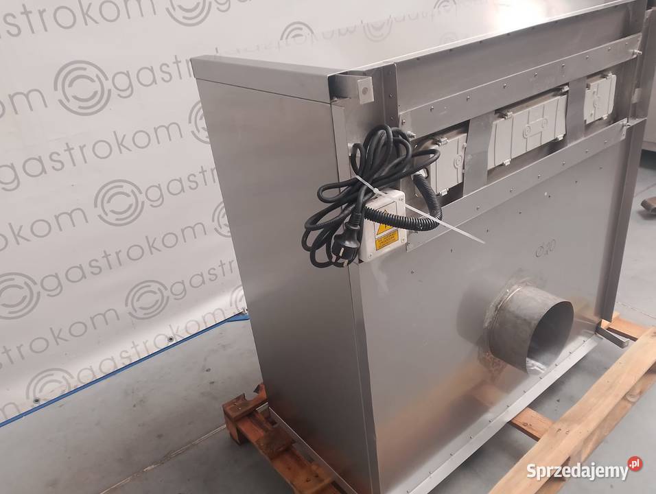 OKAP PRZYŚCIENNY SKRZYNIOWY 100X100 ŚR 200MM Wrocław