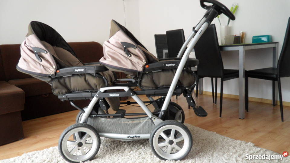 Wózek bliźniaczy 2w1 PEG PEREGO DUETTE SW Nisko sprzedam