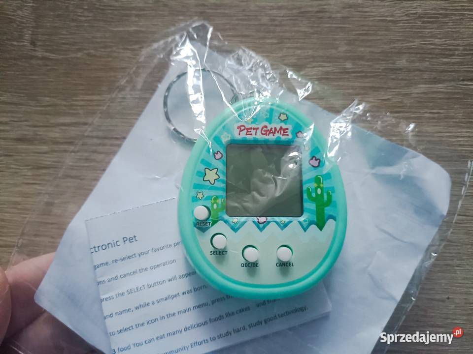 Brelok wirtualne cyfrowe zwierzątko tamagotchi pomorskie Kwidzyn