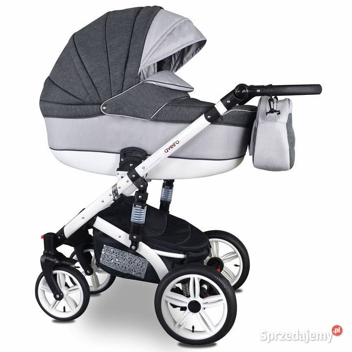 NOWY Wózek Dziecięcy Aveiro 3w1 Gondola brązowy/beżowy Warszawa